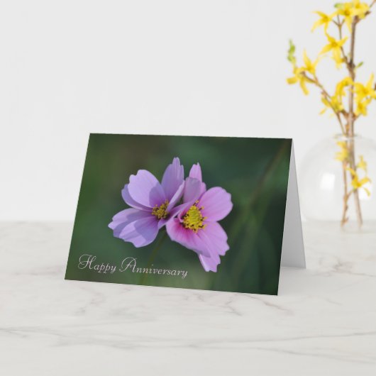 Gelukkig jubileum Kaart door Janz (Gele Bloem)