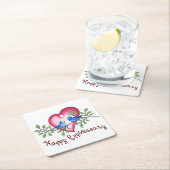 Gelukkig Jubileum Kartonnen Onderzetters (Insitu)