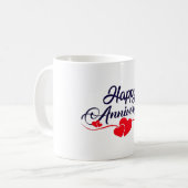 Gelukkig jubileum koffiemok (Voorkant links)
