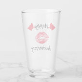 GELUKKIG JUBILEUM KUS GLAS (Achterkant)