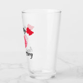 GELUKKIG JUBILEUM KUS GLAS (Links)