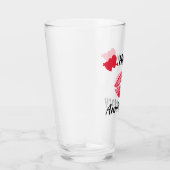 GELUKKIG JUBILEUM KUS GLAS (Rechts)
