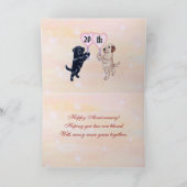 Gelukkig jubileum Labradors Kaart (Binnen)