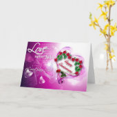 Gelukkig jubileum - Liefde (Christelijk) Kaart (Gele Bloem)