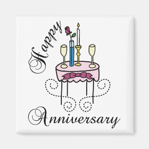 Gelukkig Jubileum Magneet