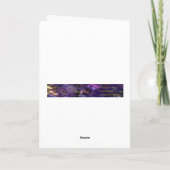 Gelukkig Jubileum met de Roze Calla Kaart van de (Achterkant)