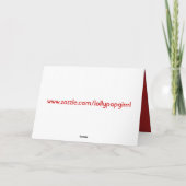 Gelukkig Jubileum Mijn donkerroomrode hart Kaart (Achterkant)