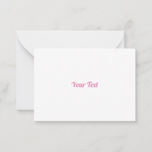 Gelukkig Jubileum Notitiekaartje (Achterkant)