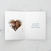 Gelukkig Jubileum | Oceaangolven en bergen Kaart (Binnen)