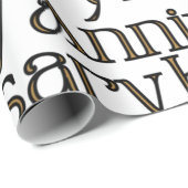 Gelukkig Jubileum-omslagpapier Cadeaupapier (Rol Hoek)