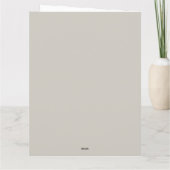 "Gelukkig jubileum"-ontwerp met gouden hart Kaart (Achterkant)