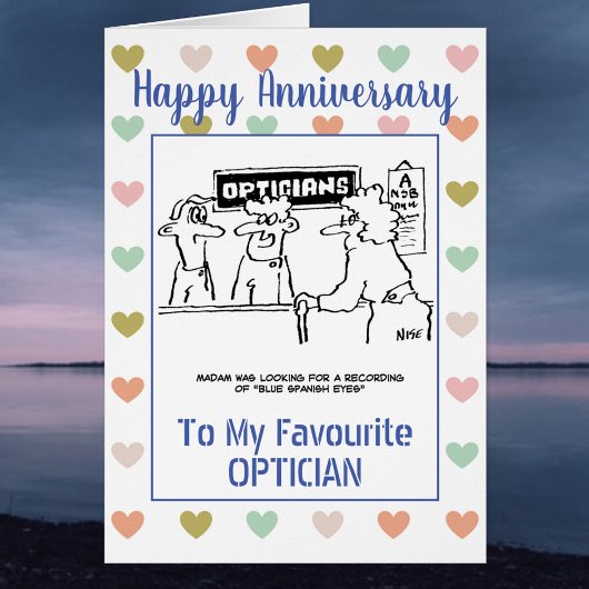 Gelukkig Jubileum Opticien