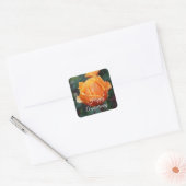 Gelukkig Jubileum over het Roos #1 Sticker van het (Envelop)