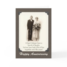 Gelukkig Jubileum,  paar, Humor, Grappig