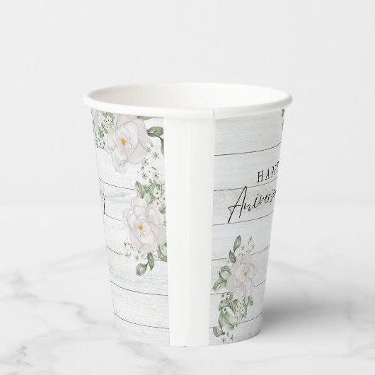 GELUKKIG JUBILEUM PAPIEREN BEKERS (Rechts)