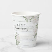 GELUKKIG JUBILEUM PAPIEREN BEKERS (Voorkant)