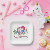 Gelukkig Jubileum Papieren Bordje (Feest)