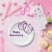 Gelukkig Jubileum! Papieren Bordje (Feest)