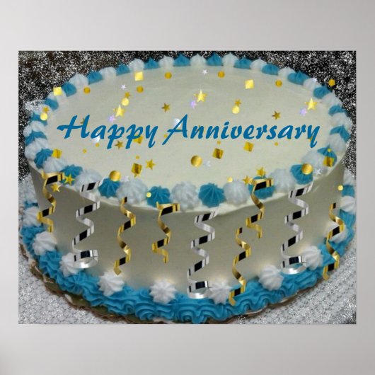 Gelukkig Jubileum Poster (Voorkant)