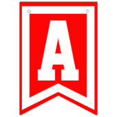 Gelukkig Jubileum (rood wit zwart) of uw kleuren Vlaggetjes (Tweede vlag)