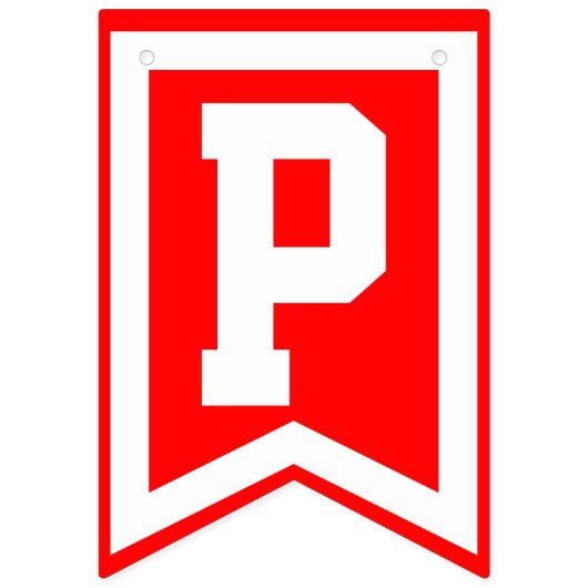 Gelukkig Jubileum (rood wit zwart) of uw kleuren Vlaggetjes (Derde vlag)