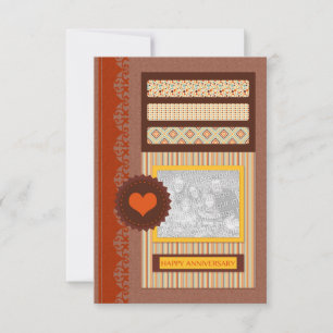 gelukkig jubileum (scrapbook) kaart