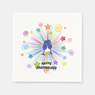 Gelukkig Jubileum Servet