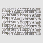 Gelukkig Jubileum Tissuepapier (Voorkant)