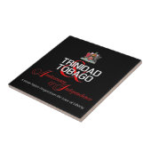 Gelukkig Jubileum van OnafhankelijkheidsT&T Tegeltje (Zijkant)