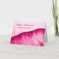 Gelukkig Jubileum voor een paar roze roze roze Abs