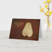 Gelukkig jubileum voor het perfecte paar kaart (Gele Bloem)