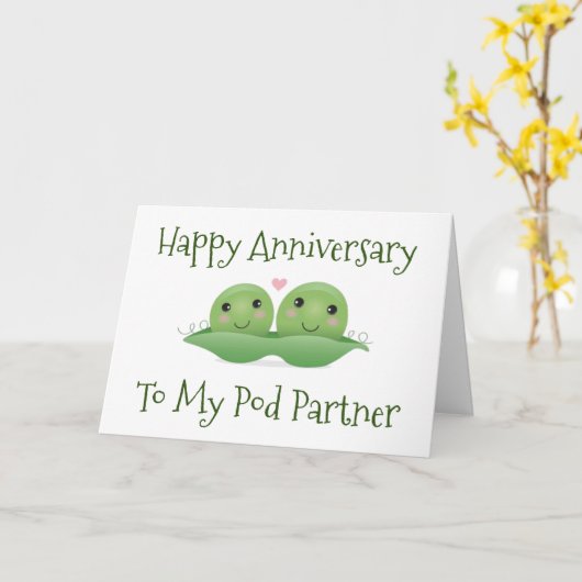 ** GELUKKIG JUBILEUM** VOOR MIJN "POD PARTNER" KAART (Gele Bloem)