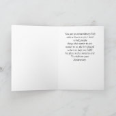 Gelukkig jubileum Vouwde Kaart voor Pastor (Binnen)