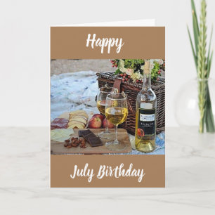 GELUKKIG ****JULI****** VERJAARDAG KAART