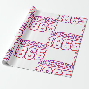 gelukkig juni 1865 cadeaupapier
