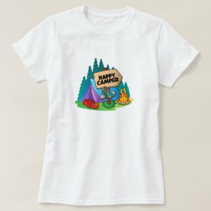 Gelukkig Kampeer T-Shirt