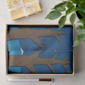 Gelukkig Kampeerder Aangepaste Tekst met Vuur en M Tissuepapier (Geschenk)