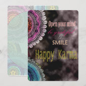 Gelukkig Karma (Voorkant / Achterkant)