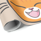 Gelukkig kat inpakpapier (Rol Hoek)