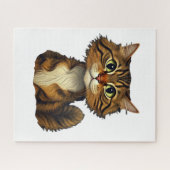 Gelukkig Kat Legpuzzel (Horizontaal)