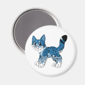 GELUKKIG KAT MAGNEET (Voorkant / Achterkant)