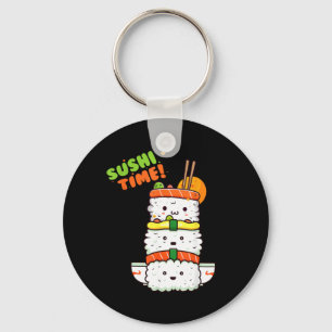 Gelukkig Kawaii Sushi en Zonneschijn Klaar voor de Sleutelhanger