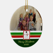 Gelukkig kerstfeest: Afbeelding Ornament (Rechts)