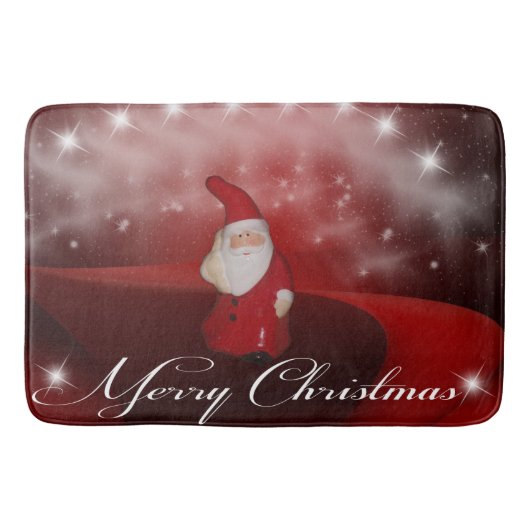 Gelukkig kerstfeest badmat (Voorkant)