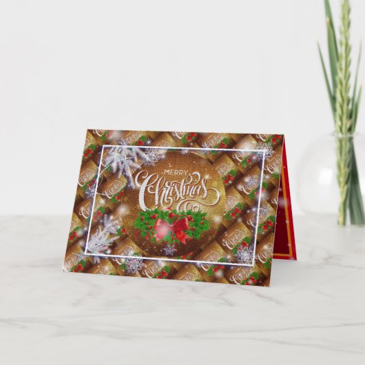 Gelukkig kerstfeest Beste Populaire cadeautjes Kaart (Voorkant)