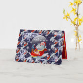 Gelukkig kerstfeest Beste Populaire cadeautjes Kaart (Gele Bloem)