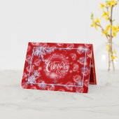 Gelukkig kerstfeest Beste Populaire cadeautjes Kaart (Gele Bloem)