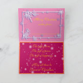 Gelukkig kerstfeest Beste Populaire cadeautjes Kaart (Binnen)