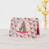 Gelukkig kerstfeest Beste Populaire cadeautjes Kaart (Gele Bloem)