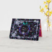 Gelukkig kerstfeest Beste Populaire cadeautjes Kaart (Gele Bloem)